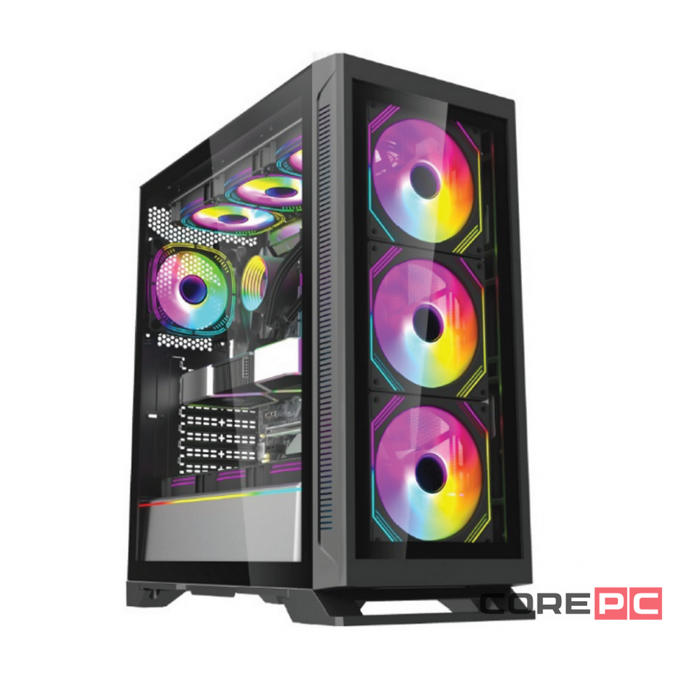 Компьютерный корпус Forza TG ARGB Black (FZ-G901)