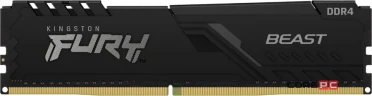 Оперативная память 8 Gb 3200 MHz Kingston FURY Beast Black (KF432C16BB/8WP)