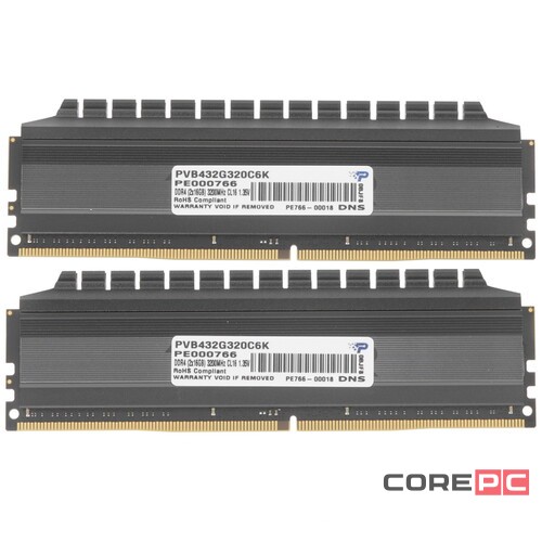 Оперативная память 32 Gb 3200 MHz PATRIOT VIPER 4 (PVB432G320C6K)