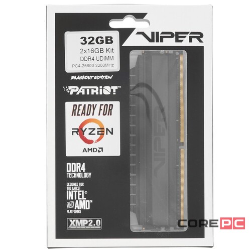 Оперативная память 32 Gb 3200 MHz PATRIOT VIPER 4 (PVB432G320C6K)