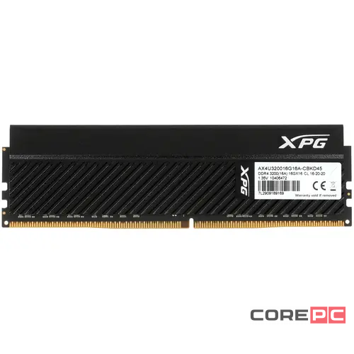 Оперативная память 16 Gb 3200 MHz ADATA XPG GAMMIX D45 (AX4U320016G16A-CBKD45)