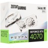 Видеокарта ZOTAC (ZT-D40700Q-10M) GeForce RTX 4070 12GB TWIN EDGE OC WHITE ED