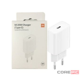 Сетевое зарядное устройство Xiaomi MI 20W Charger 1USB-C 20W (BHR4927GL) белое