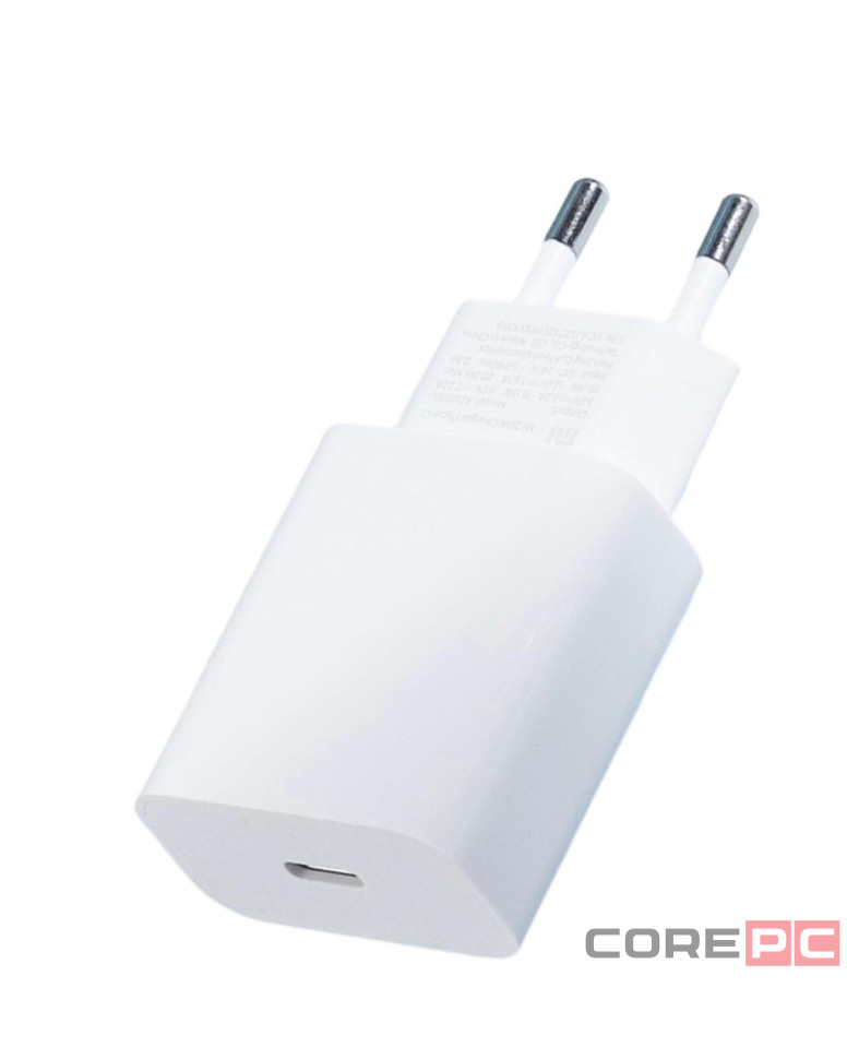 Сетевое зарядное устройство Xiaomi MI 20W Charger 1USB-C 20W (BHR4927GL) белое