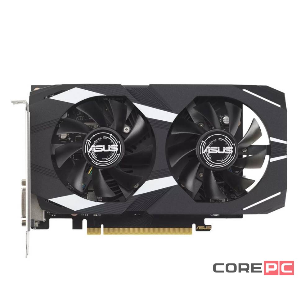 Видеокарта ASUS (DUAL-RTX3050-O6G) GeForce RTX 3050 6GB DUAL OC 90YV0K60-M0NA00