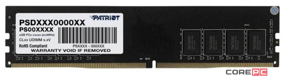 Оперативная память 16 Gb 3200 MHz PATRIOT SIGNATURE (PSD416G320082)