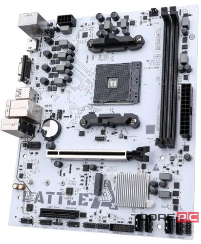 Материнская плата Colorful BATTLE-AX B550M-T PRO V14 White