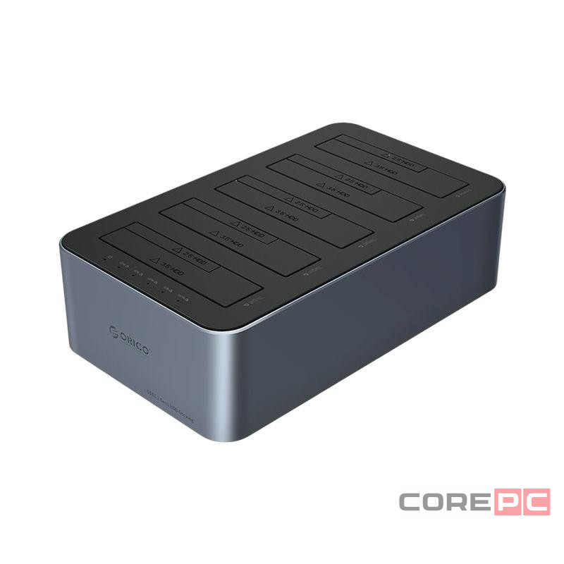 Док-станция для 5 HDD Orico 6656C3-C 5Gbps USB3.0/USB-C черная