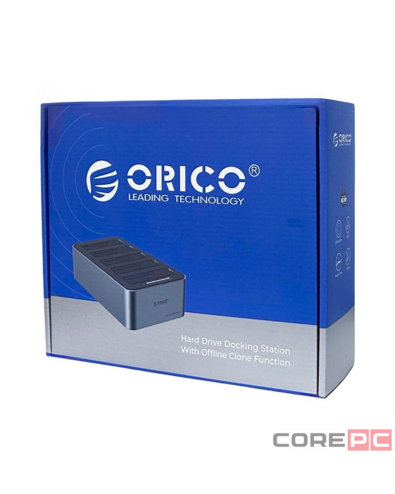 Док-станция для 5 HDD Orico 6656C3-C 5Gbps USB3.0/USB-C черная