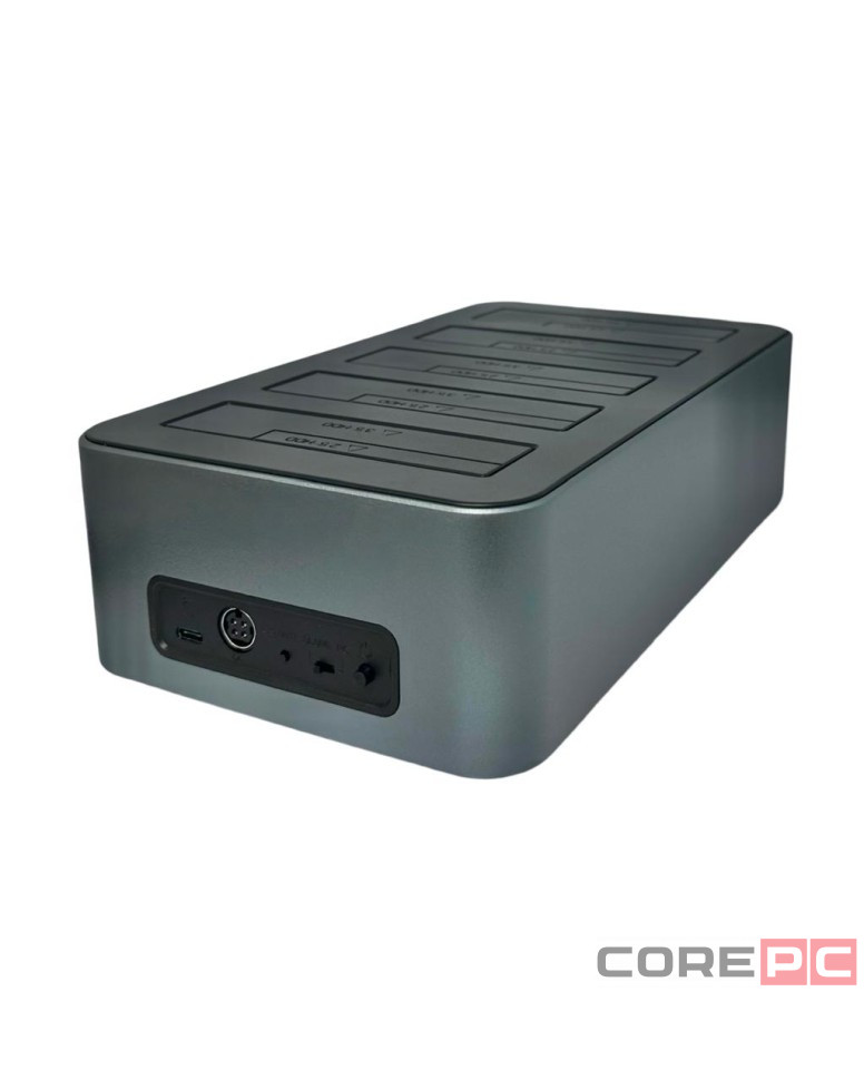 Док-станция для 5 HDD Orico 6656C3-C 5Gbps USB3.0/USB-C черная