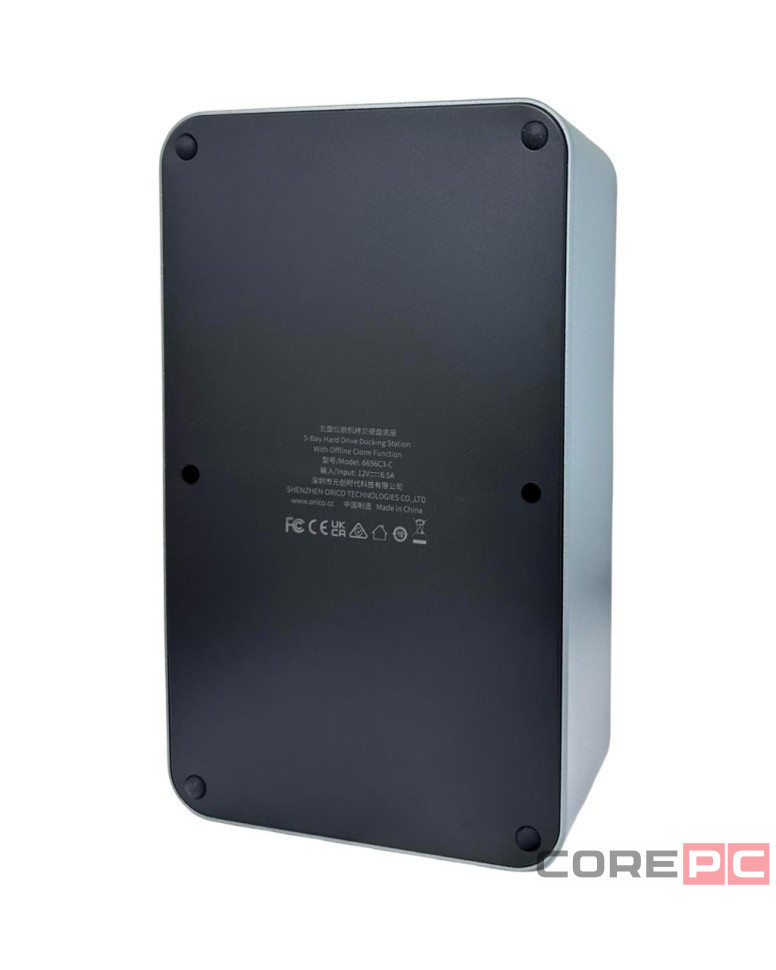 Док-станция для 5 HDD Orico 6656C3-C 5Gbps USB3.0/USB-C черная