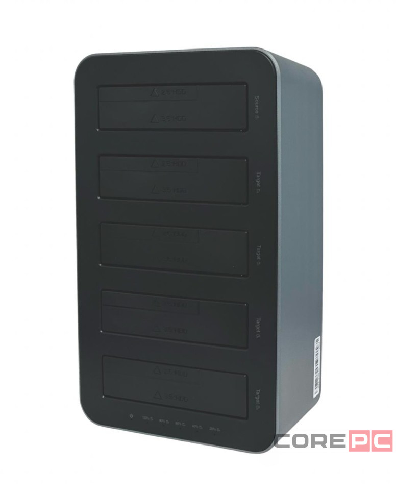Док-станция для 5 HDD Orico 6656C3-C 5Gbps USB3.0/USB-C черная