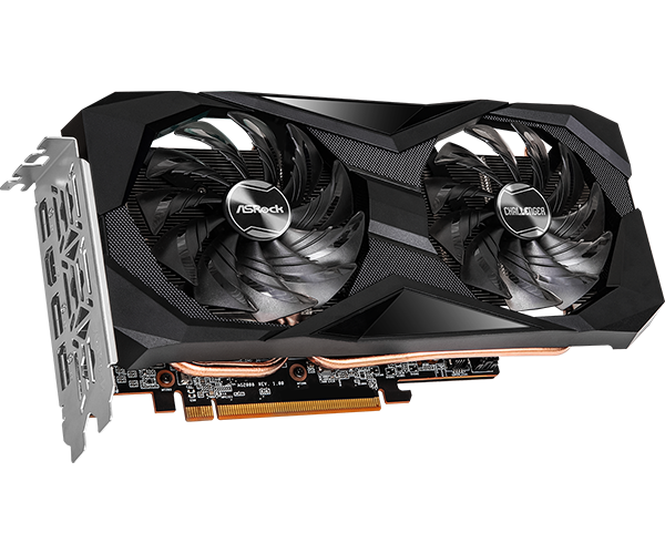 Видеокарта ASRock (RX7600 CL 8GO) Radeon RX 7600 Challenger 8G OC