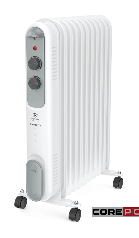 Масляный радиатор серии PIEMONTE ROR-P9-2000M