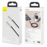 Кабель-зарядка Type-C на Lightning Baseus Cafule Metal 2м (CATLJK-B01) 20W черный