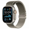 Apple Watch Ultra 2 (2024) 49mm Natural Titanium Case with Natural Titanium Milanese Loop (M) (Датчик кислорода)