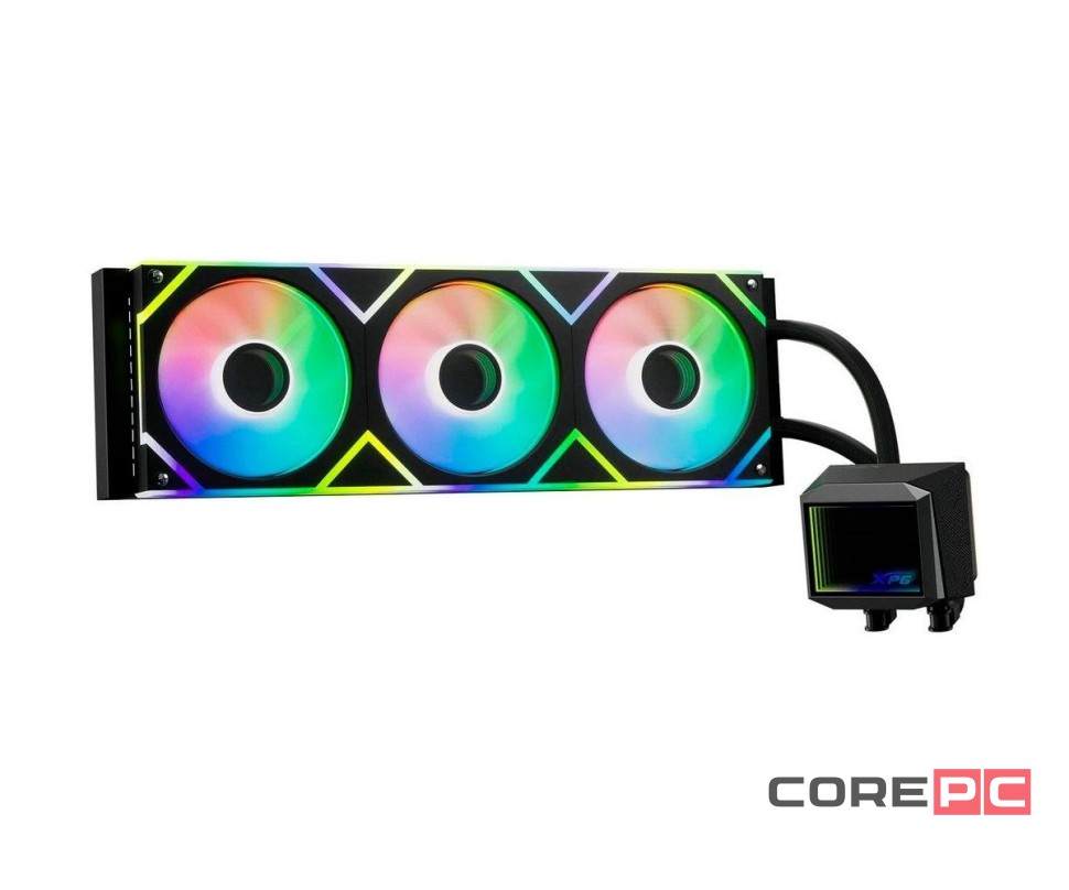 Система жидкостного охлаждения для процессора ADATA XPG Levante II 360 RGB Black (LEVANTEII360-BKCWW)