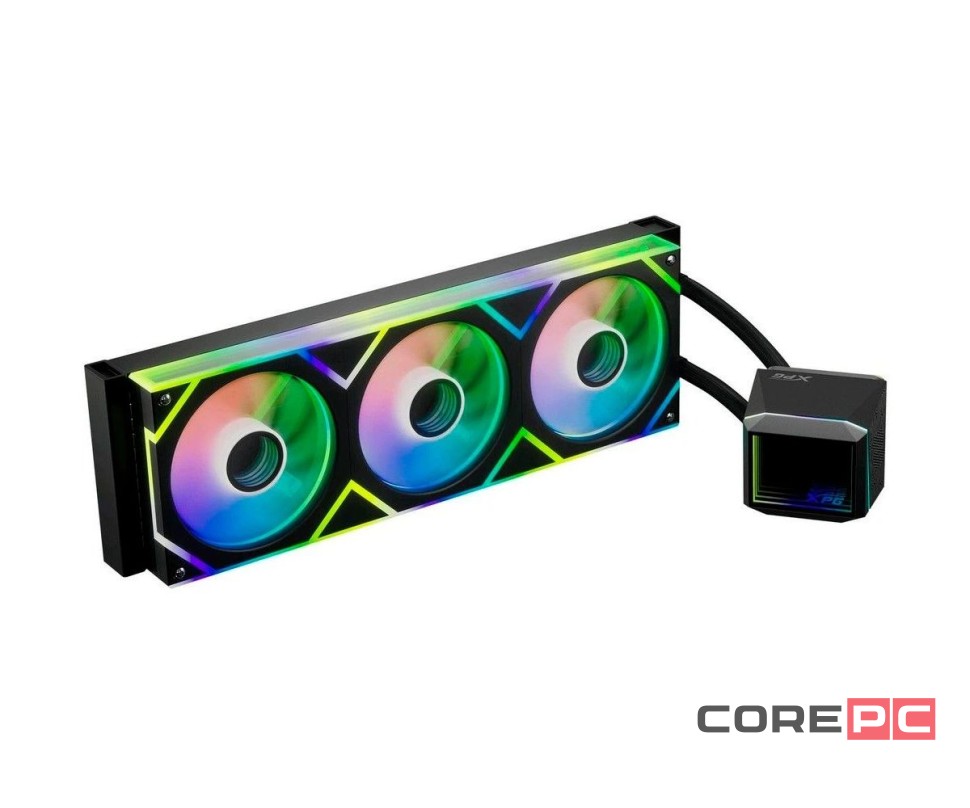 Система жидкостного охлаждения для процессора ADATA XPG Levante II 360 RGB Black (LEVANTEII360-BKCWW)