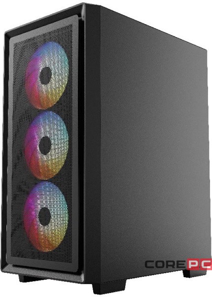 Компьютерный корпус Powercase Mistral AY4B ARGB TG Black (CMAYB-A4)
