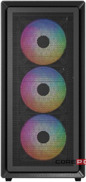 Компьютерный корпус Powercase Mistral AY4B ARGB TG Black (CMAYB-A4)