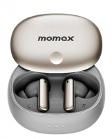 Наушники беспроводные Momax 1-Vibe Lite серебристые