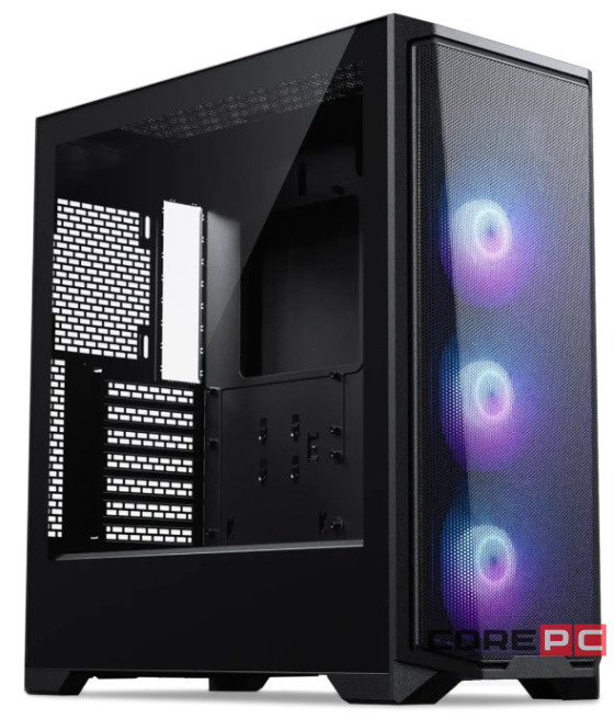 Компьютерный корпус PHANTEKS Eclipse G370A ARGB TG Black (PH-EC370GA_DBK01)
