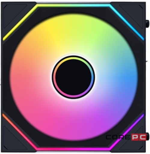 Вентилятор для корпуса Lian Li UNI FAN SL-INF WIRELESS 120 Reverse Blade 12RSLIN1W1B ARGB Black (G99.12RSLIN1W1B.R0)