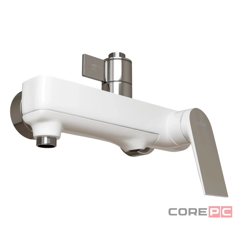 Душевая система MIXLINE 35к МЛ41-06(ML41-06)Кристаллизлив лейка 3 поз.+лейкаТроп. душбелый/ХРОМ