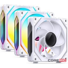 Комплект вентиляторов для корпуса JONSBO ZL-120WR (3 in 1) ARGB LED White