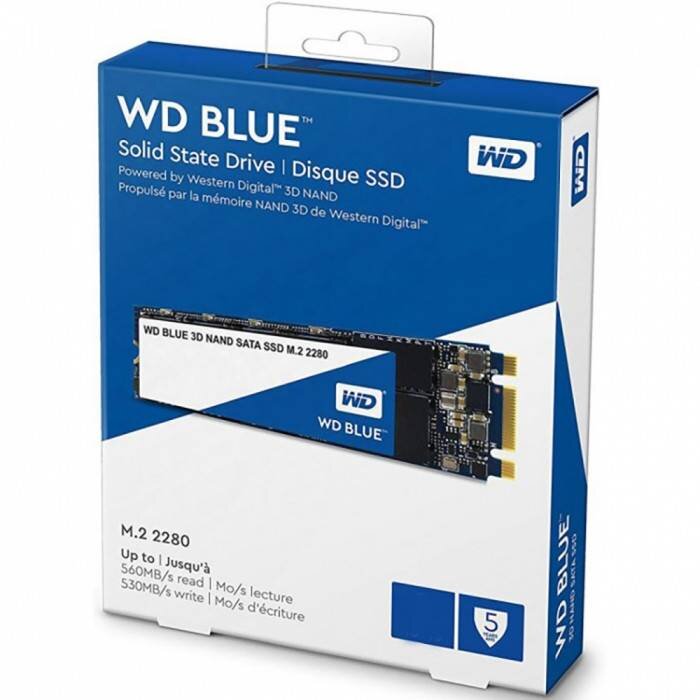 Твердотельный накопитель Western Digital 250 Gb WDS250G2B0B