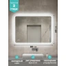 Зеркало MIXLINE Стил ЭКОНОМ 800х600 (ШВ) сенсорный выкл, светодиодная подсветка, без короба