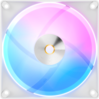 Вентилятор для корпуса Ocypus Delta F12 WH ARGB LED White (Delta-F12-WH1AM00X-GL)