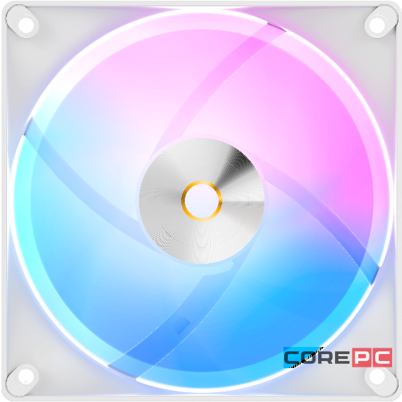 Вентилятор для корпуса Ocypus Delta F12 WH ARGB LED White (Delta-F12-WH1AM00X-GL)
