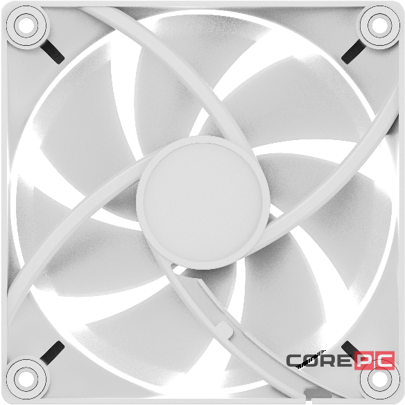 Вентилятор для корпуса Ocypus Delta F12 WH ARGB LED White (Delta-F12-WH1AM00X-GL)