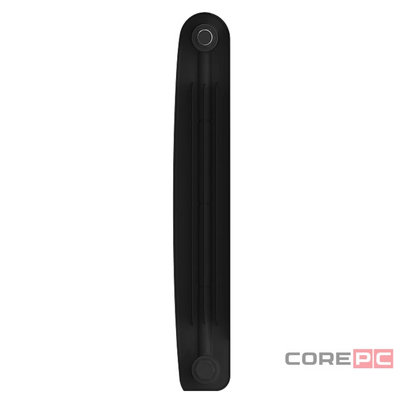 Радиатор биметаллический ROYAL THERMO Eclipse Черный 500х90  6 секций