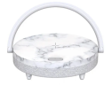 Настольная лампа Xiaomi Ezvalo Wireless Charging Lamp с функцией беспроводной зарядки и колонки Marble (LYYD01) (белый)
