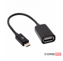 Адаптер K-08 OTG to Micro-USB (черный)