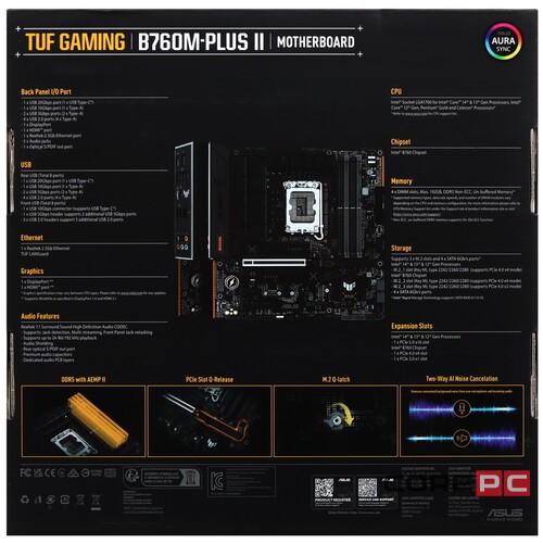 Материнская плата ASUS TUF GAMING B760M-PLUS II (90MB1HD0-M0EAY0)