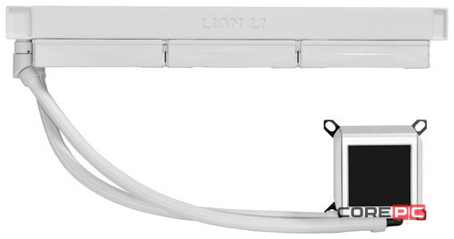 Система жидкостного охлаждения для процессора Lian Li GA II LCD 360 ARGB White (GA2ALCD36W) (G89.GA2ALCD36W.R0)