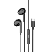 Стереонаушники Hoco M1 Max Type-C с микрофоном 1.2м черный
