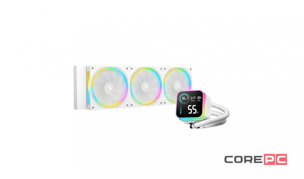 Система жидкостного охлаждения для процессора Deepcool LQ360 ULTRA WH ARGB White