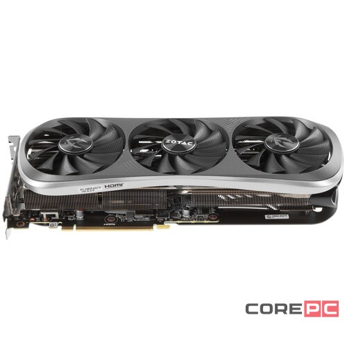 Видеокарта ZOTAC (ZT-D40700D-10P) GeForce RTX 4070 12GB TRINITY Black