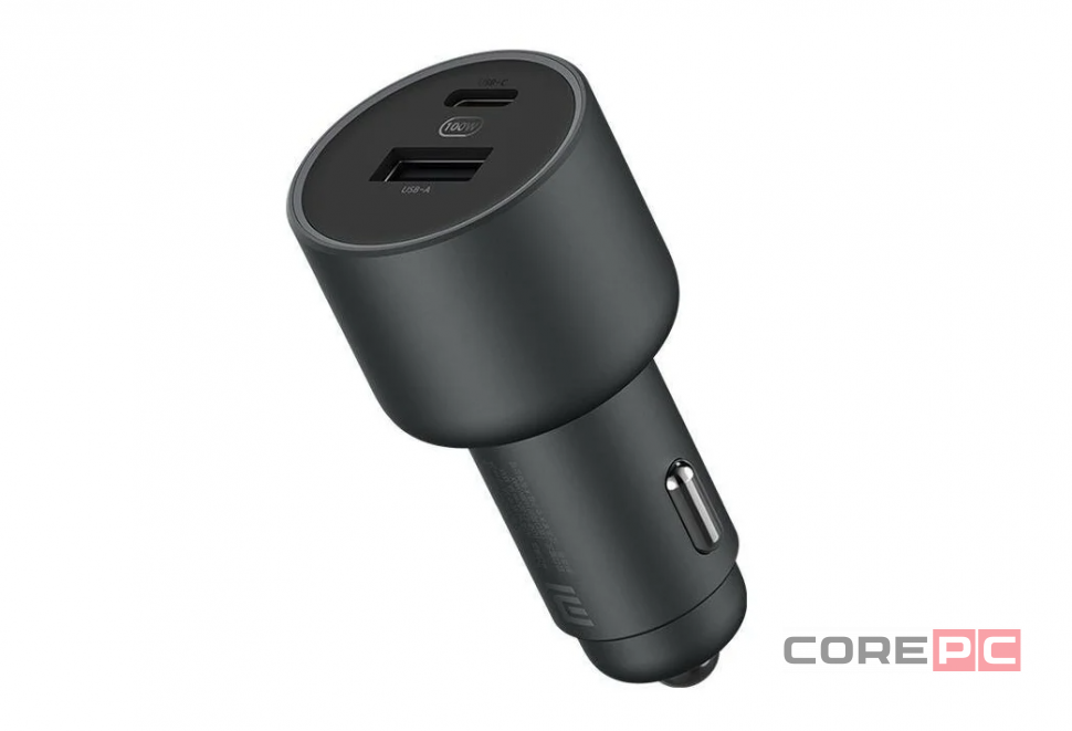Автомобильное зар. устр. Xiaomi Xiaomi Mi Car Charger 100W 1USB/1USB-C BHR4460CN/CC07ZM черное