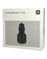 Автомобильное зар. устр. Xiaomi Xiaomi Mi Car Charger 100W 1USB/1USB-C BHR4460CN/CC07ZM черное