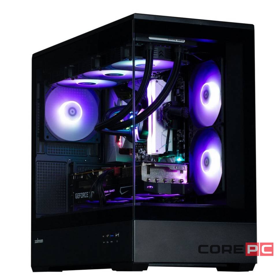 Компьютерный корпус Zalman TG ARGB Black (P30 Black)