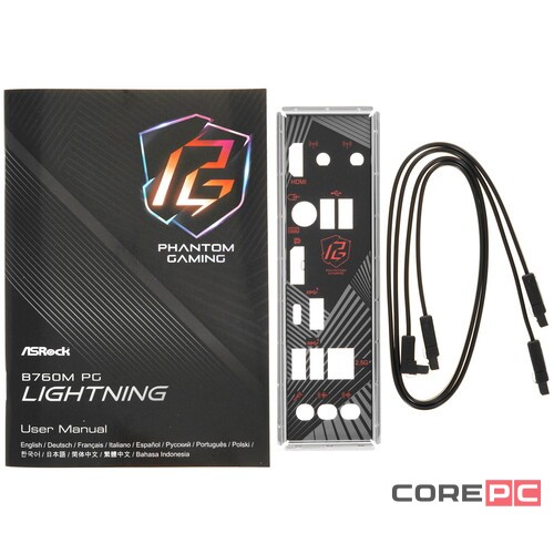 Материнская плата ASRock B760M PG LIGHTNING (PCIe Gen5)