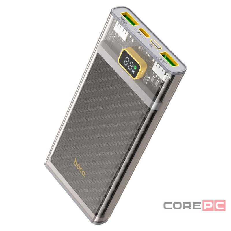 Powerbank Hoco J103 10000mAh 2USB/1С 22.5W серый