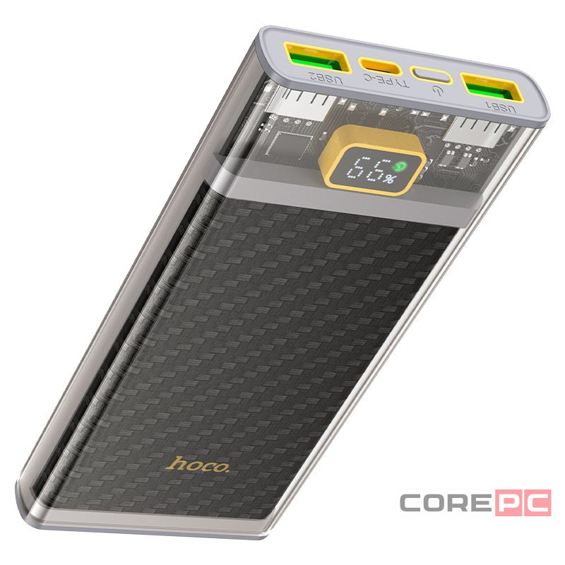 Powerbank Hoco J103 10000mAh 2USB/1С 22.5W серый