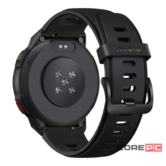 Умные часы Xiaomi Mibro GS Pro (XPAW013) c русским языком + 2 ремешка черные