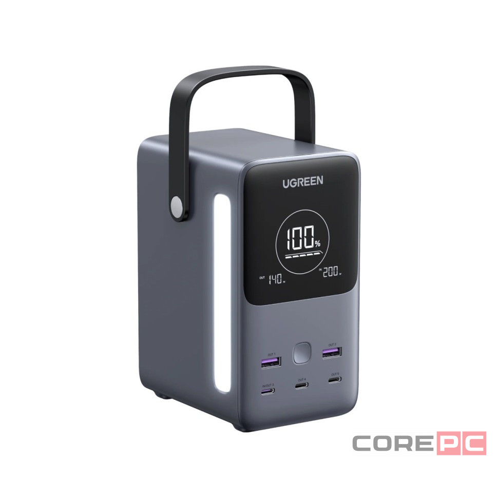 Powerbank Ugreen PB770 48000mAh 2USB/3C 300W серый